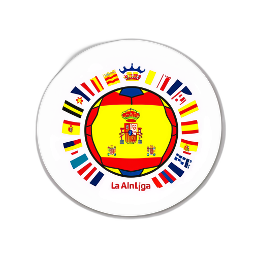 La Liga Futbol Topu Sticker