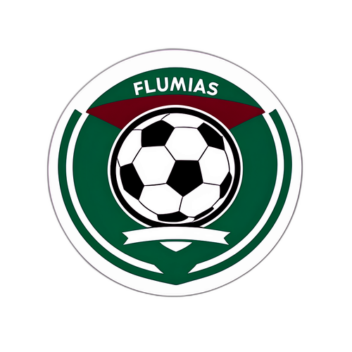 Sticker z meczem Fluminense i Palmeiras