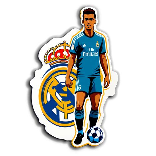 Ontdek de Magie van Real Madrid: Hala Madrid! - De Ultieme Sticker voor Fans