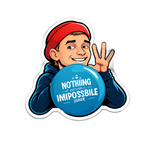 Nhãn dán Jannik Sinner - 'Không gì là không thể'