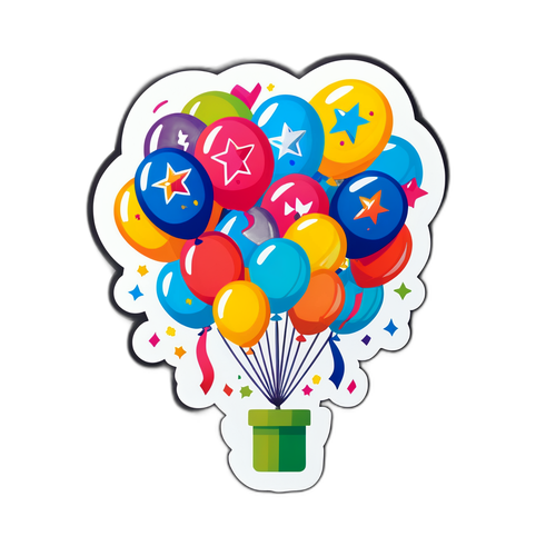 Balões de Celebração para Lotofácil 3585