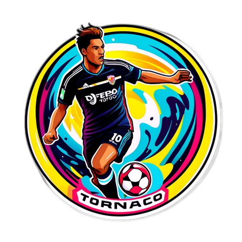 Stiker Pertandingan Tornado FC vs Deltras