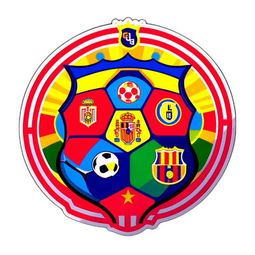 Vibrant sticker med La Liga-logo