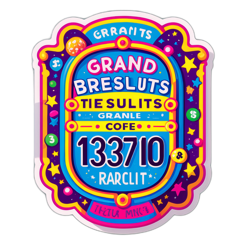 Grand Lotto Sticker