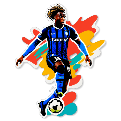 Adesivo Motivazionale di Moise Kean