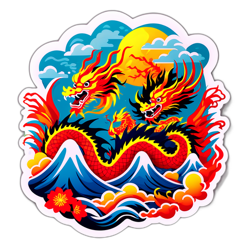 传统中国文化贴纸