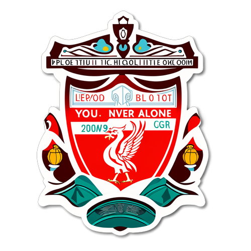 Kibandiko cha Liverpool FC