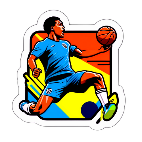 Δραστήριος και Ενεργητικός Sticker Αθλητισμού