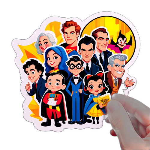 Stiker Magis Warner Bros