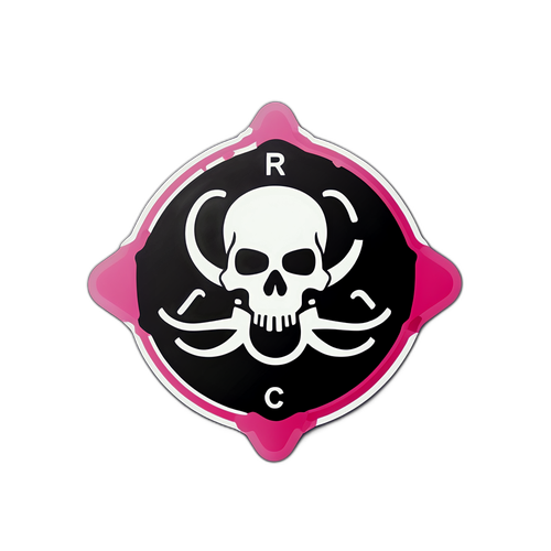 Symbole chimique de la ricine avec éléments dangereux