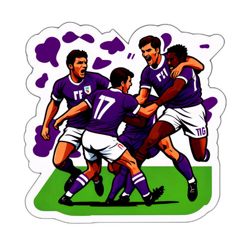 Pemandangan Dinamik Pemain Fiorentina dan Torino