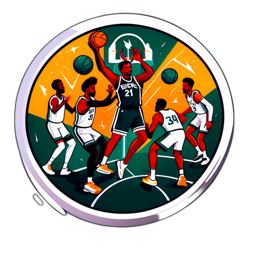 Larawan ng Korte ng Basketball: Patis ng Pagbawi at Kooperasyon ng mga Manlalaro