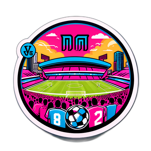 Stiker Dinamik Pertandingan Inter Miami vs Nashville