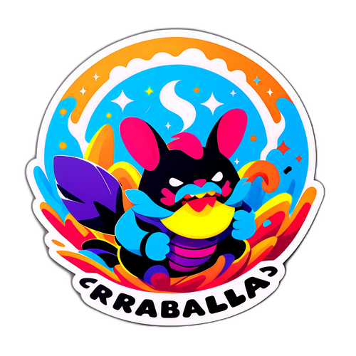 Sticker Rabla - Distracție și Creativitate