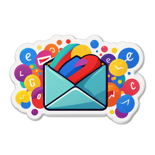 Stiker Emoji Amplop Email