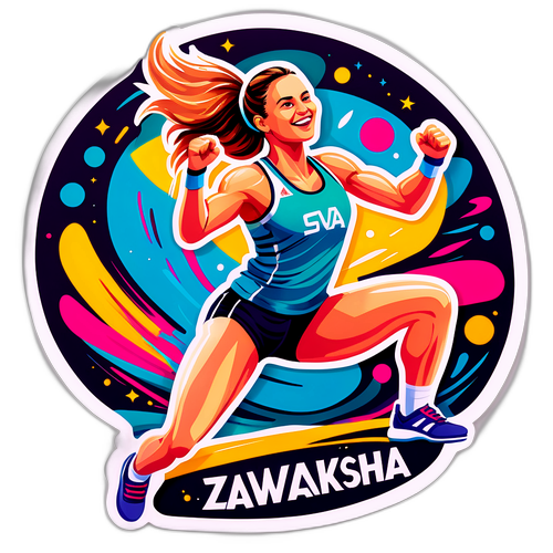 Vibrant nálepka Valerie Zawadské