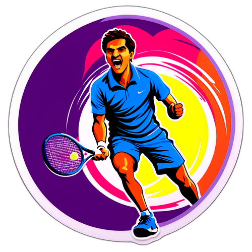 Sticker na Carlos Alcaraz