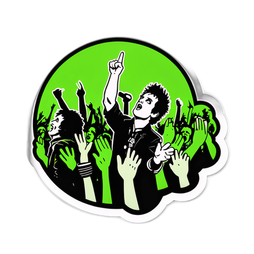 Energi fra Live Musikk med Green Day