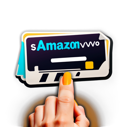 Adesivo Promocional para Streaming na Amazon Prime Video
