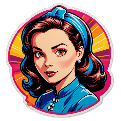 Sticker Retro di Anna Oxa