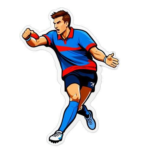 Ilustrace od Miroslava Karase v akčních komentářích sportu