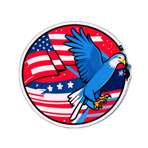 リベラリズムの理想を表現するアートステッカー