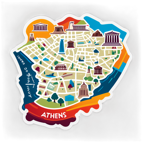 Athen: Einfarbige Leidenschaft und historische Schönheit