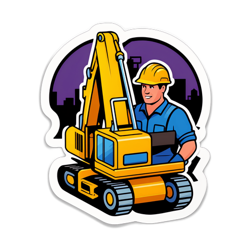 Moderne Sticker für Strabag: Bau- und Ingenieurdienstleistungen