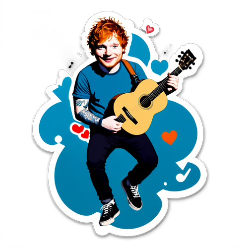 Ed Sheeran: Sådan Fanger Han Dit Hjerte med Musik – En Episk Sticker!