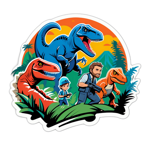 Cena de Aventura em Jurassic World