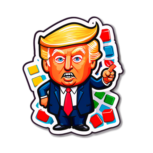 Trumpelt játékfigurák matricája