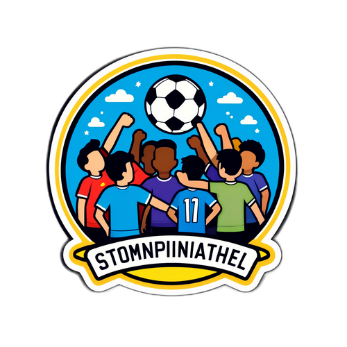 מדבקה מוטיבציונית על ספורטיביות