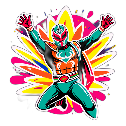 Rey Mysterio High-Flyer Sticker