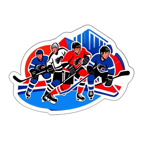 Intensiivinen jääkiekko-ottelu