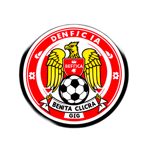 Stiker Benfica yang Meriah