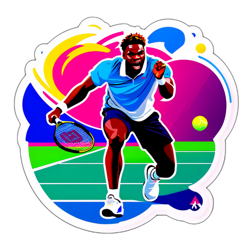 Frances Tiafoe in Azione