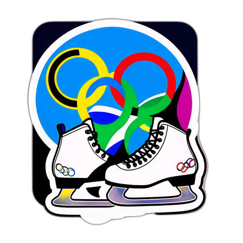 Olympische Wintersport 2026 Sticker
