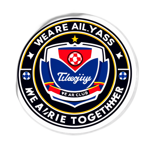 Thiết kế nhãn dán cho câu lạc bộ bóng đá