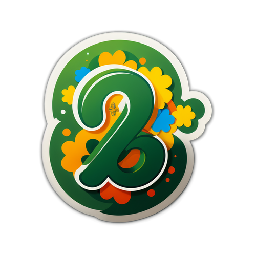 Design Divertido de Números da Lotofácil