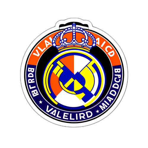 레알 마드리드와 발렌시아의 라이벌 의식을 표현한 디자인