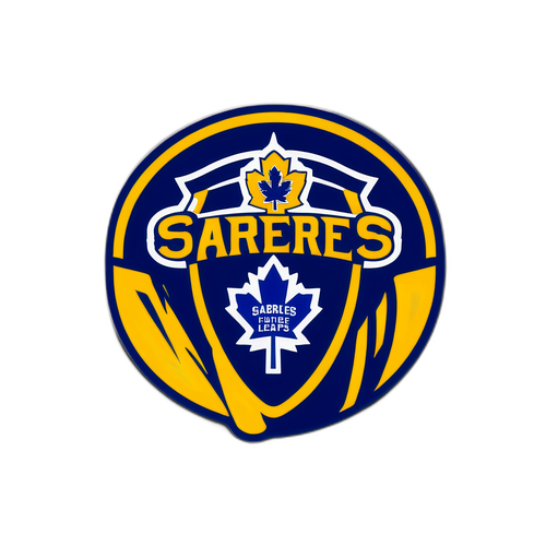 Sabres vs Maple Leafs Showdown Sticker