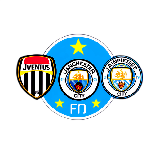 Juventus og Manchester City i Fodboldkamp