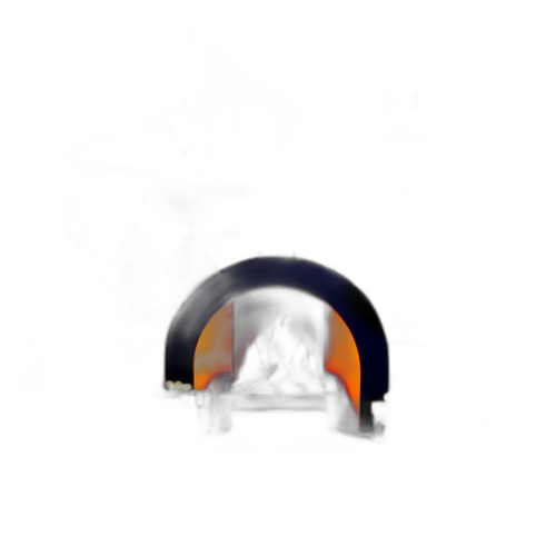 Mainit na Eksena ng Fireplace sa Pasko