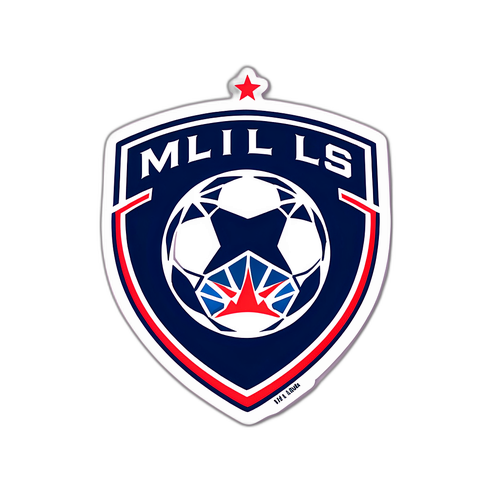 Наклейка з емблемою Major League Soccer (MLS)