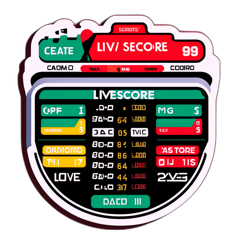 Papan Skor Terus Tema Livescore