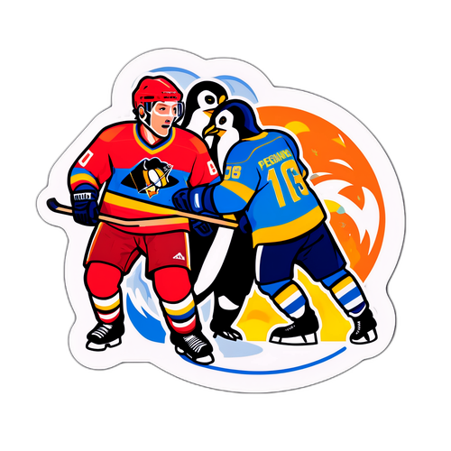 Thrilling Hockey Match: Wild vs. Penguins