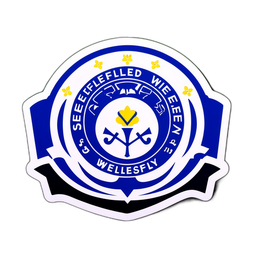 Sheffield Wednesday och Leeds-loggor på fotbollsplan