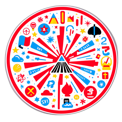 Tarihi Olaylar Sticker'ı