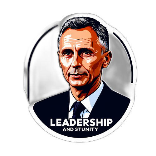 Jens Stoltenberg med verdenkart og inspirerende budskap