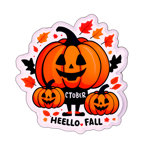 Festosa etichetta di ottobre